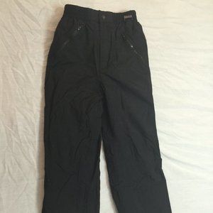 🦚🦚🦚 EDELWEISS BOYS GIRLS NYLON SNOW SKI PANTS SIZE YOUTH M 🦚🦚🦚